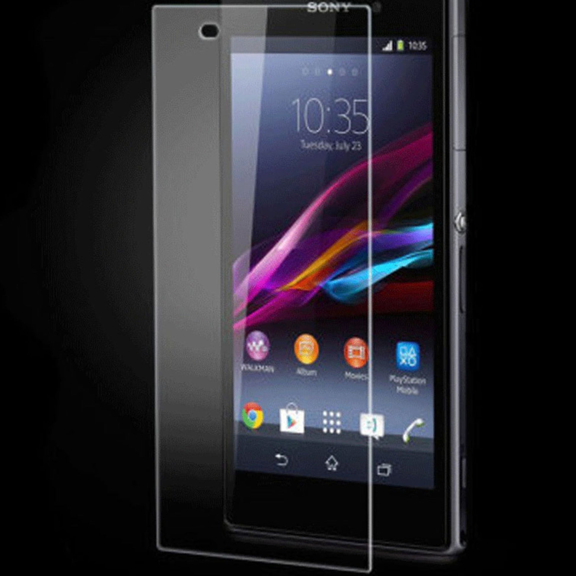 Sony Z1 Glass Screen Protector Clear Glass