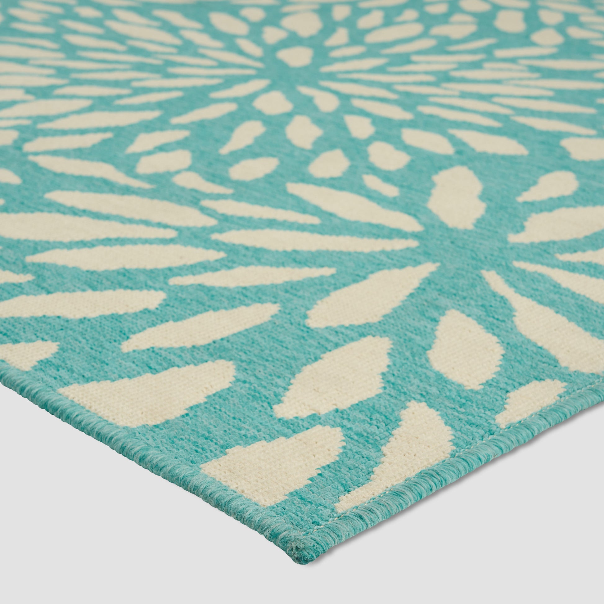 Meridian 1506L 5'3" X 7'6" Blue Polypropylene