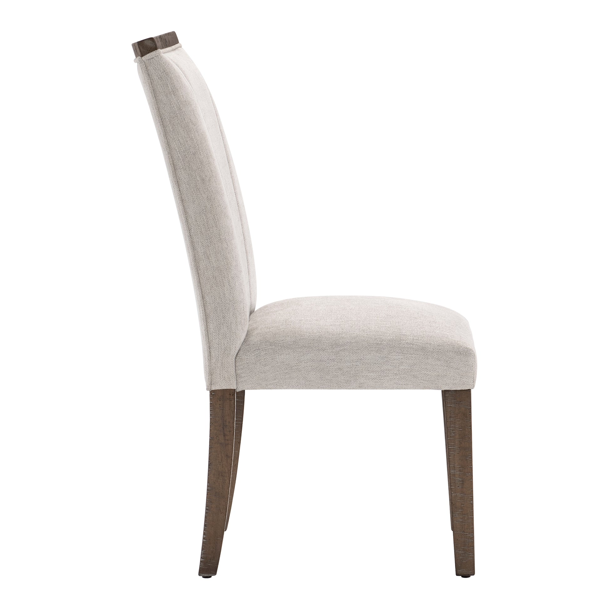 Contemporary Design Dining Side Chairs Set Of 2, Brown Finish Wooden Furniture Brown Dining Room Contemporary Side Chair Set Of 2 Wood