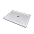 Glasstone Shower Base Smc Solid White Finish 4836 White Bathroom Stainless Steel