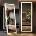 3 Color Lighting Mirror With Led Lights, 71