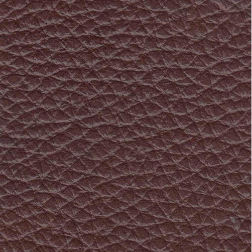Dillon Leather Ottoman Raisin Genuine Leather Brown Memory Foam Genuine Leather