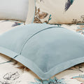 7 Piece Printed Cotton Twill Comforter Set Khaki Cal King California King Khaki Cotton