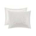 Comforter Mini Set Ivory Full Queen Full Ivory Cotton