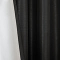 Twist Tab Total Blackout Window Curtain Panel Black 50X84
