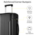 Hardshell Luggage, Lightweight Durable Abs Suitcases With Double Wheels, Expandable 28 Inch Checked Luggage 28
