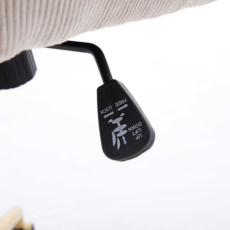 Ts Office Chair Gray Corduroy