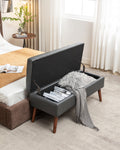 Storage Bench With Storage Bench For Bedroom End Of Bed Bench Foot Of Bed Bench Entryway Bench Storage Ottoman Bench 43.3