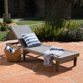 Summerland Chaise Lounge Dark Grey Mesh Dark Grey Mesh