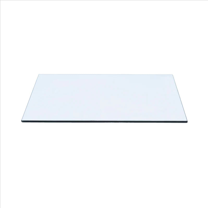 Glass Panel Only, 1 4" 6Mm Clear Tempered Glass, 24D01P05Gb Clear Tempered Glass