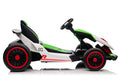 Ride On Go Kart For Kids, 24V7Ah Battery 150W*2 Motors, High Speed Drifting Car, Forward And Backward, Bluetooth, Slow Start Function,High Low Speeds,Music,Mp3,Usb, Horn,Max Load 110Lbs,Green Green
