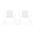Georgia Chair Set Of 2 White Iron