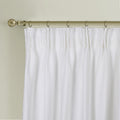 Newport Cotton Lining Window Curtains For Bedroom, Linen Curtains For Living Room, 108 Inches Long Curtains For Living Room, Soft White Soft White Linen