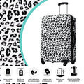 Hardshell Luggage Sets 3 Pcs Spinner Suitcase With Tsa Lock Lightweight 20