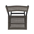 Hillside Bistro Chair,Set Of 2 Grey Brown Wood