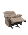Arcadia Light Brown Microfiber Motion Recliner Light Brown Microfiber
