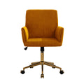 Ts Office Chair Yellow Corduroy