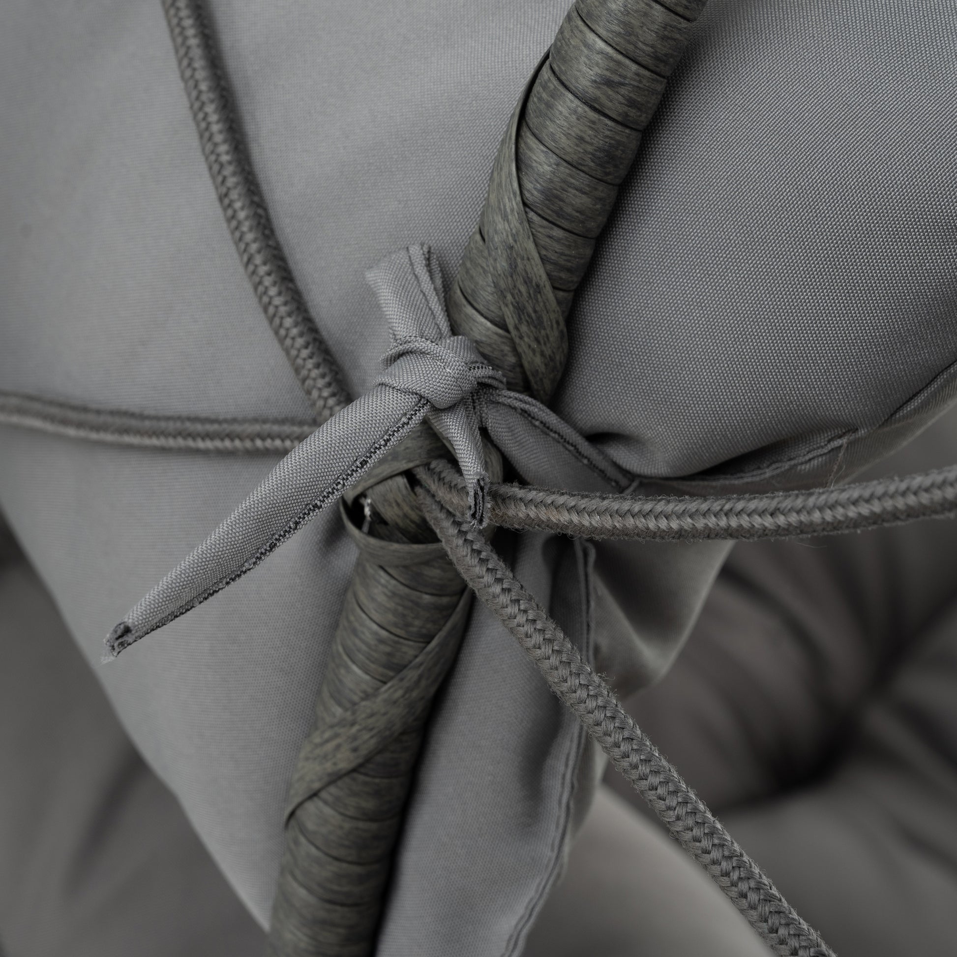 2 Persons Egg Chair With Stand Indoor Outdoor Swing Chair Patio Wicker Hanging Egg Chair Hanging Basket Chair With Stand For Bedroom Living Room Balcony Gray Steel