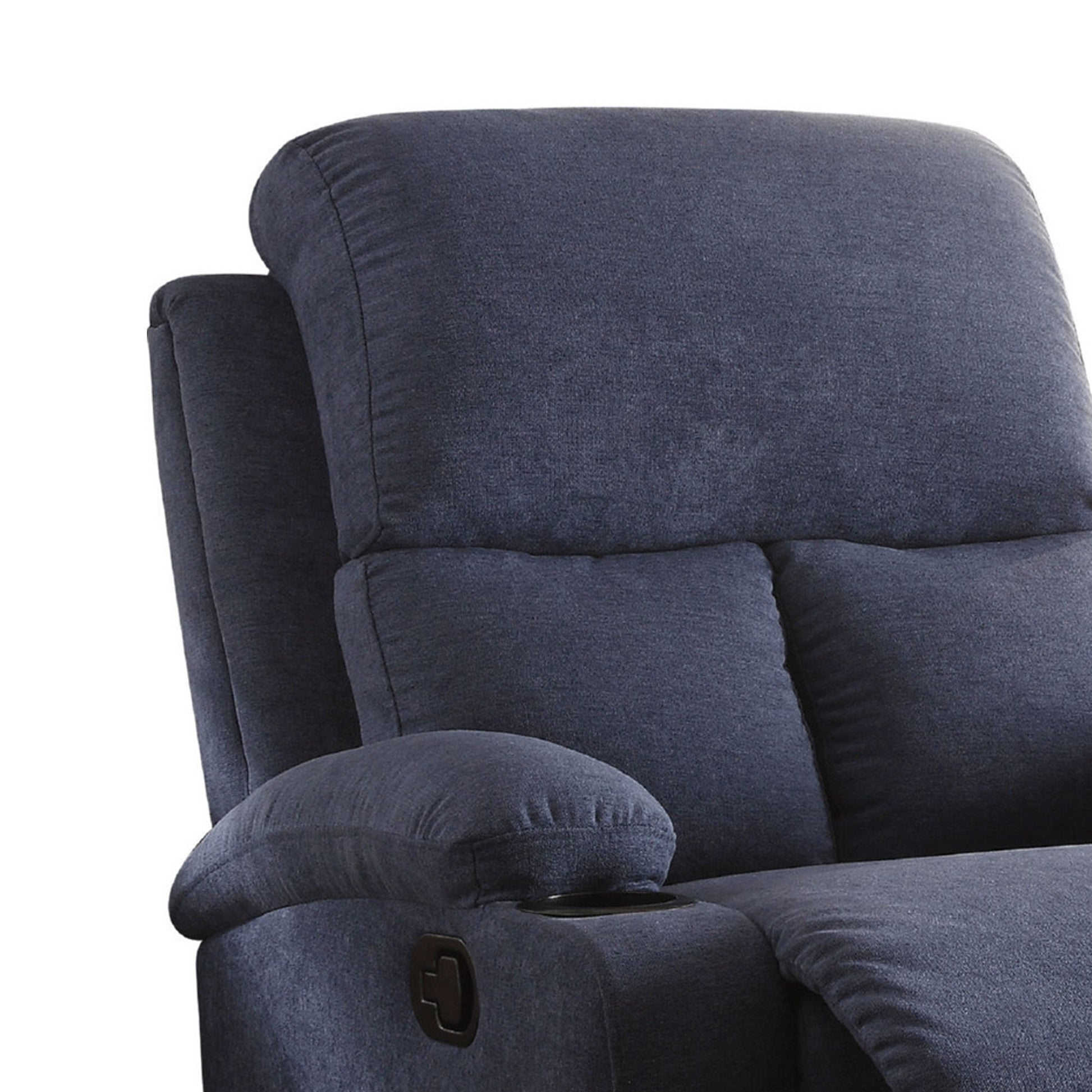 Rosia Comfy Reclinerblue Linen Blue Linen