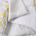 Comforter Set With Bed Sheets Yellow King Multicolor Polyester