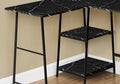 Computer Desk, Home Office, Corner, Storage Shelves, 48