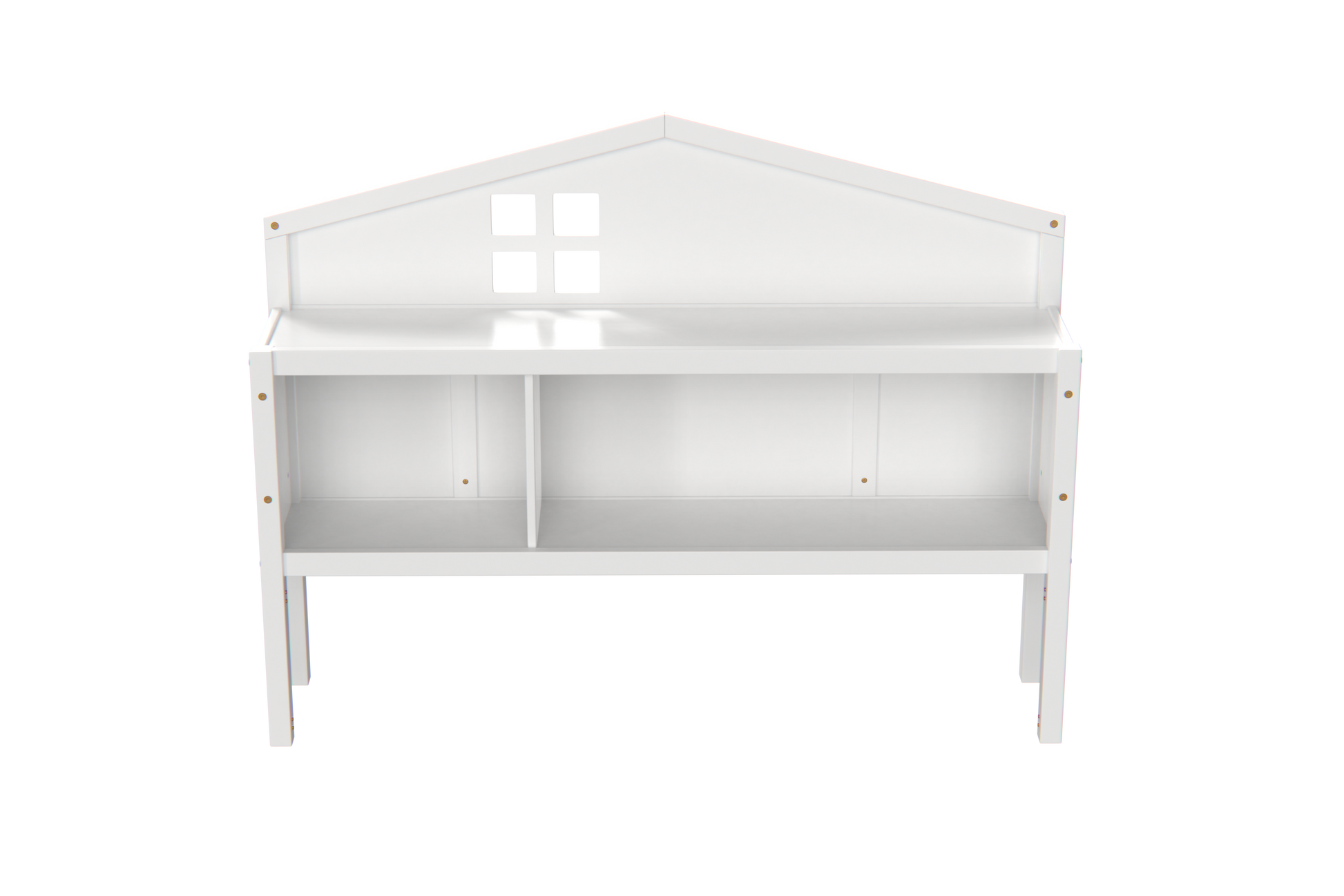 Headboards For Full Size Montessori Floor Bed White,Freely Collocation White Mdf