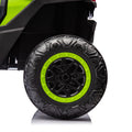 24V Two Seater Kids Ride On Utv W Parents Remote Control,Four Wheel Suspension,Slow Start,Large Wheel Design,Anti Collision Bar,Storage Space,Music,Usb,Bluetooth,Volume Control,Led Lights For Kids 3