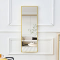 The 4Rd Generation Aluminum Alloy Metal Frame Wall Mounted Full Body Mirror, Bathroom Makeup Mirror, Bedroom Entrance, Decorative Mirror, Quality Upgrade, 48