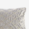 Oblong Decor Pillow Silver 22X15