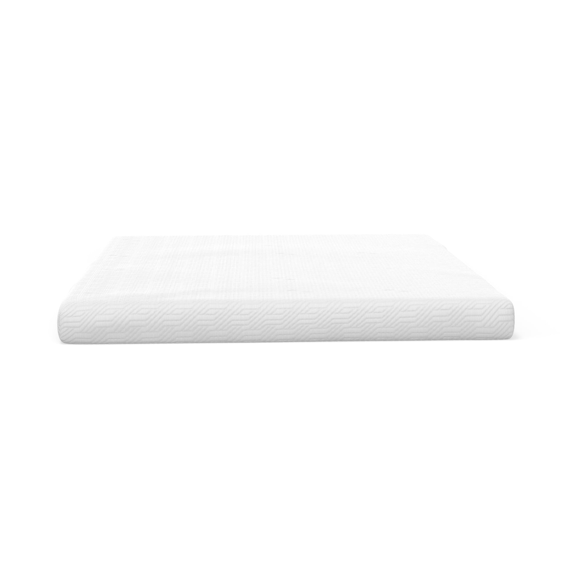 6" Essentials Gel Infused Memory Foam Mattress Twin White Foam Twin
