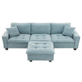 6006C Package Light Blue Suede 1 Seat