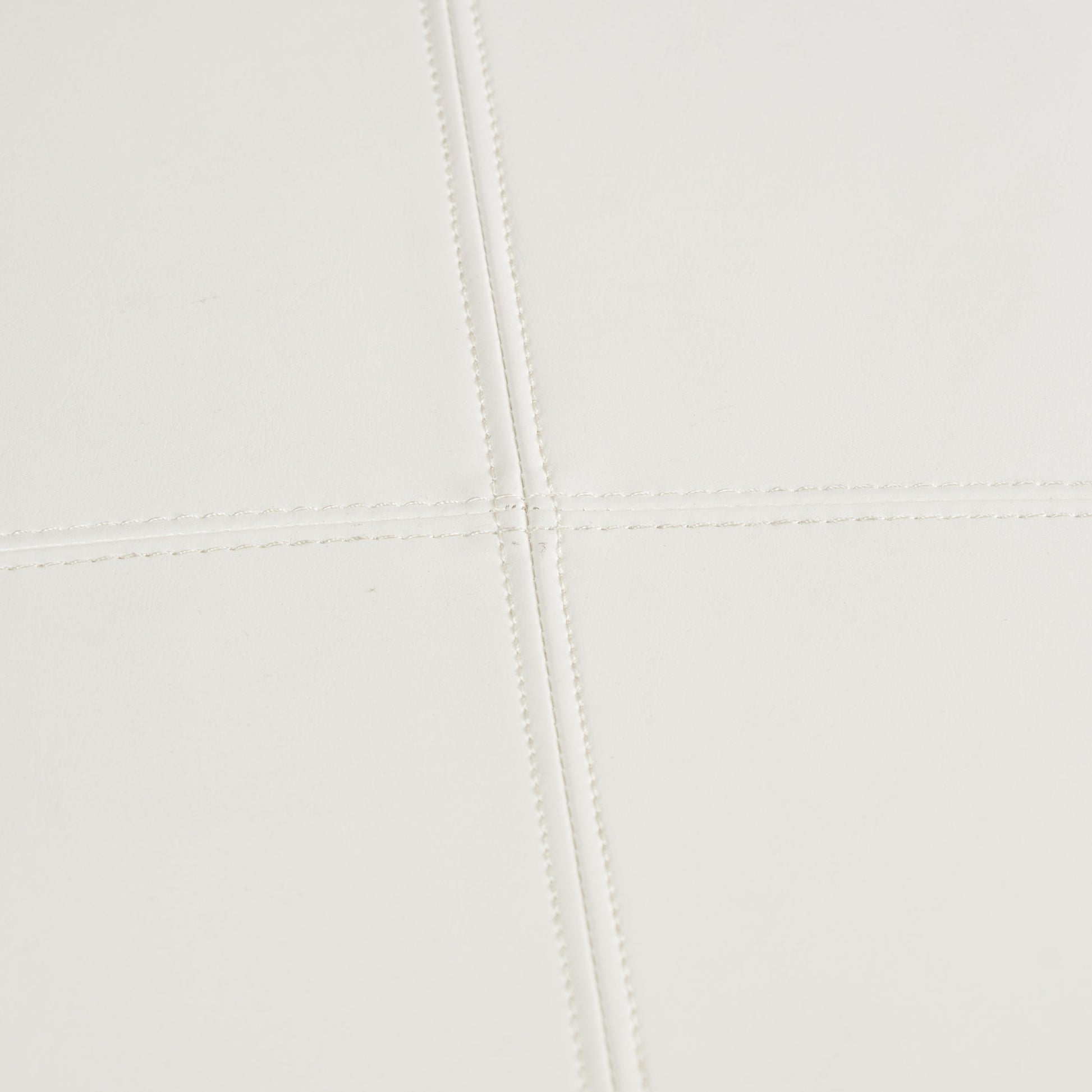 Mansfield Ottoman Ivory Pu