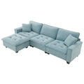 6006C Package Light Blue Suede 1 Seat