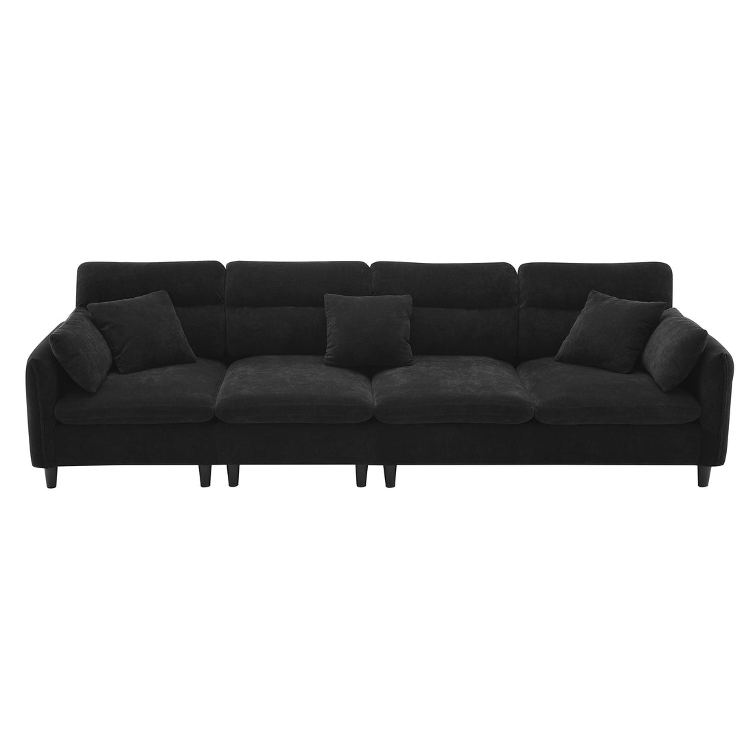 5003B Package Black Chenille 1 Seat
