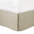 7 Pc Pieced Faux Suede Comforter Set Green King Queen Green Polyester