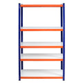 Capacity Garage Storage Shelves Heavy Duty Blue,Orange Iron