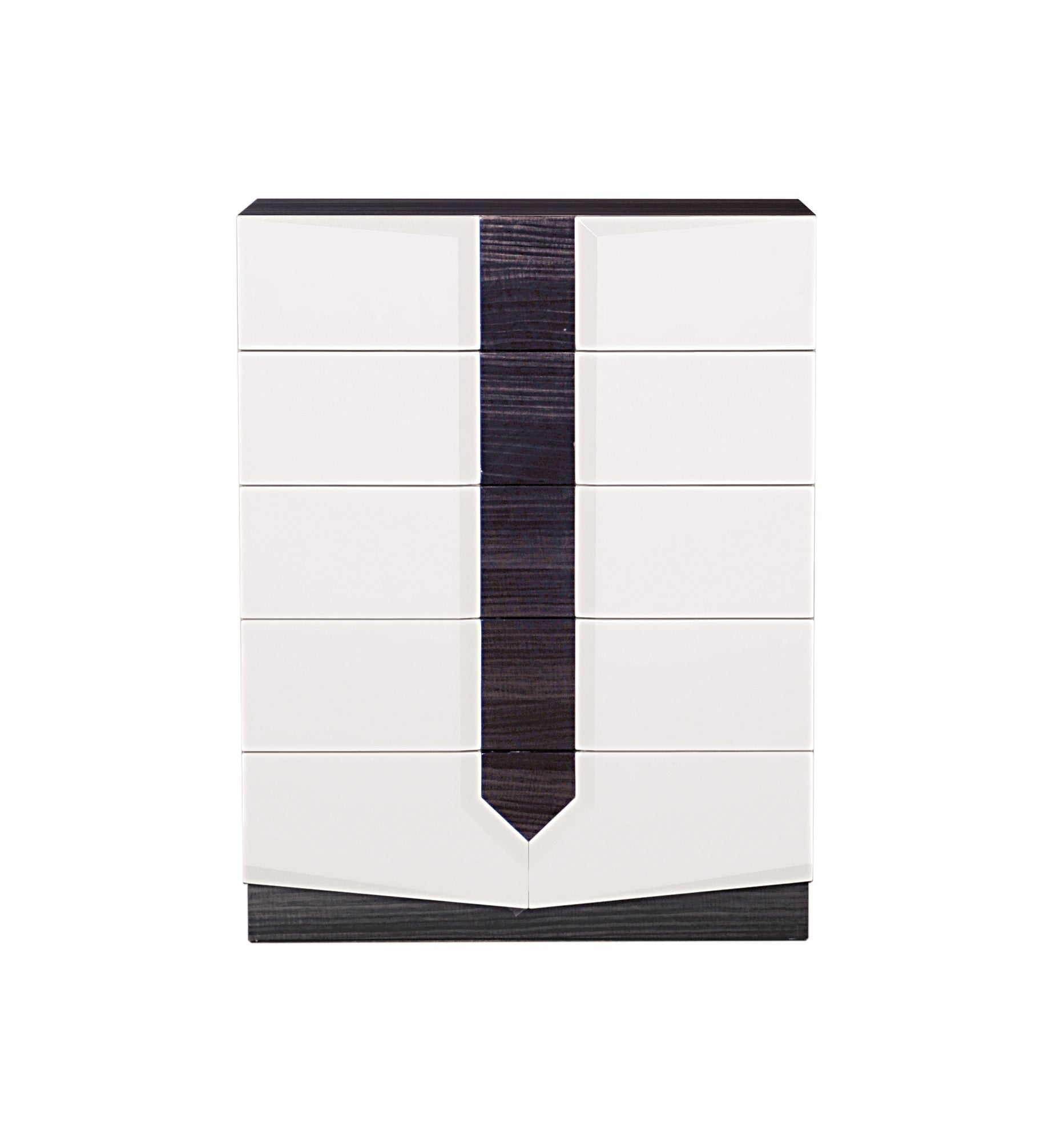 Vios Zebra White Hg Chest White Black Mdf