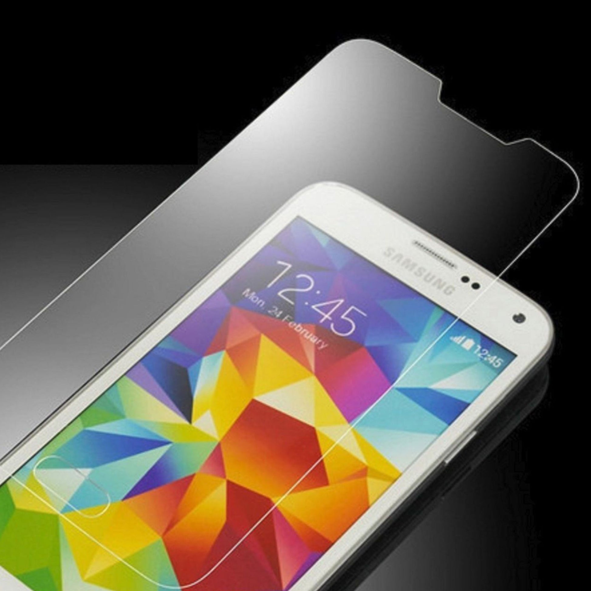 Sam S5 Glass Screen Protector Clear Glass