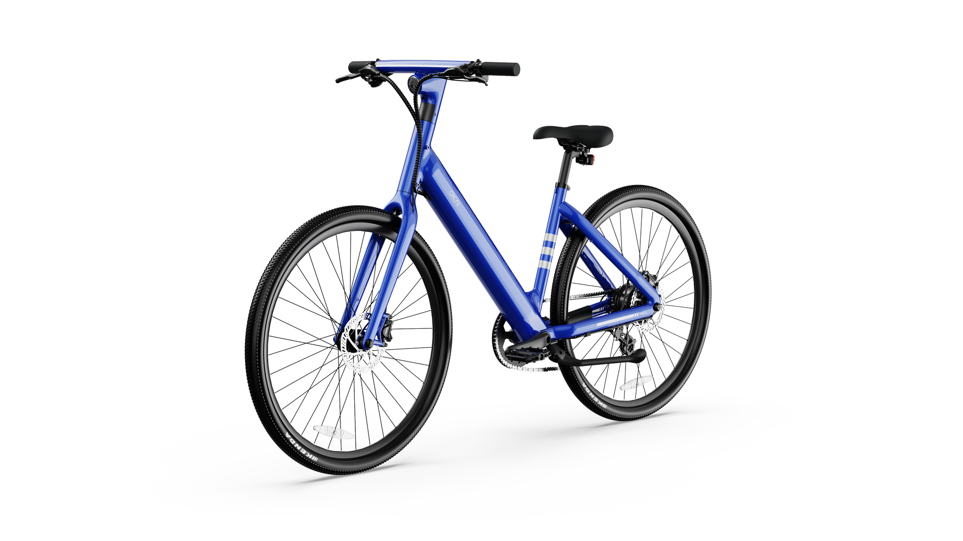 Minimalist Fitness Step Through E Bike W Up To 62 Miles Max Operating Range And 20 Mph Max Speed Bolt Blue Blue Aluminum