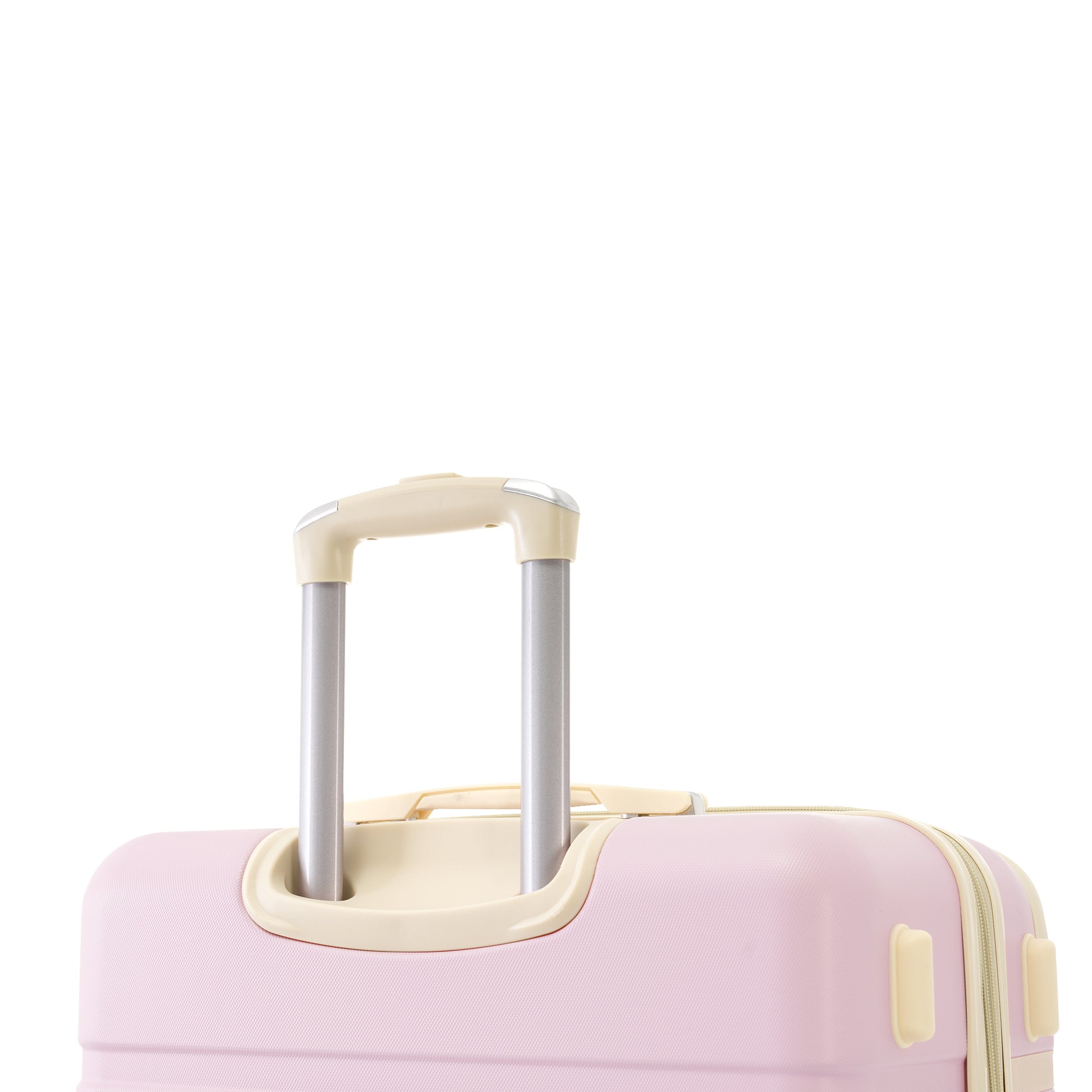 Hardshell Luggage Sets 3 Pieces 20" 28" Luggages And Cosmetic Case Spinner Suitcase With Tsa Lock Lightweight,Light Pink Light Pink Abs
