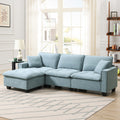 6006C Package Light Blue Suede 1 Seat