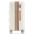 Luggage Sets 3 Piece, 20 Inch With Usb Port And Front Opening Design, Abs Hard Shell Luggage With Spinner Wheels, Cup Holder, White White Abs