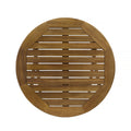 Hillside Bistro Set,2 Chairs 1 Table Brown Wood