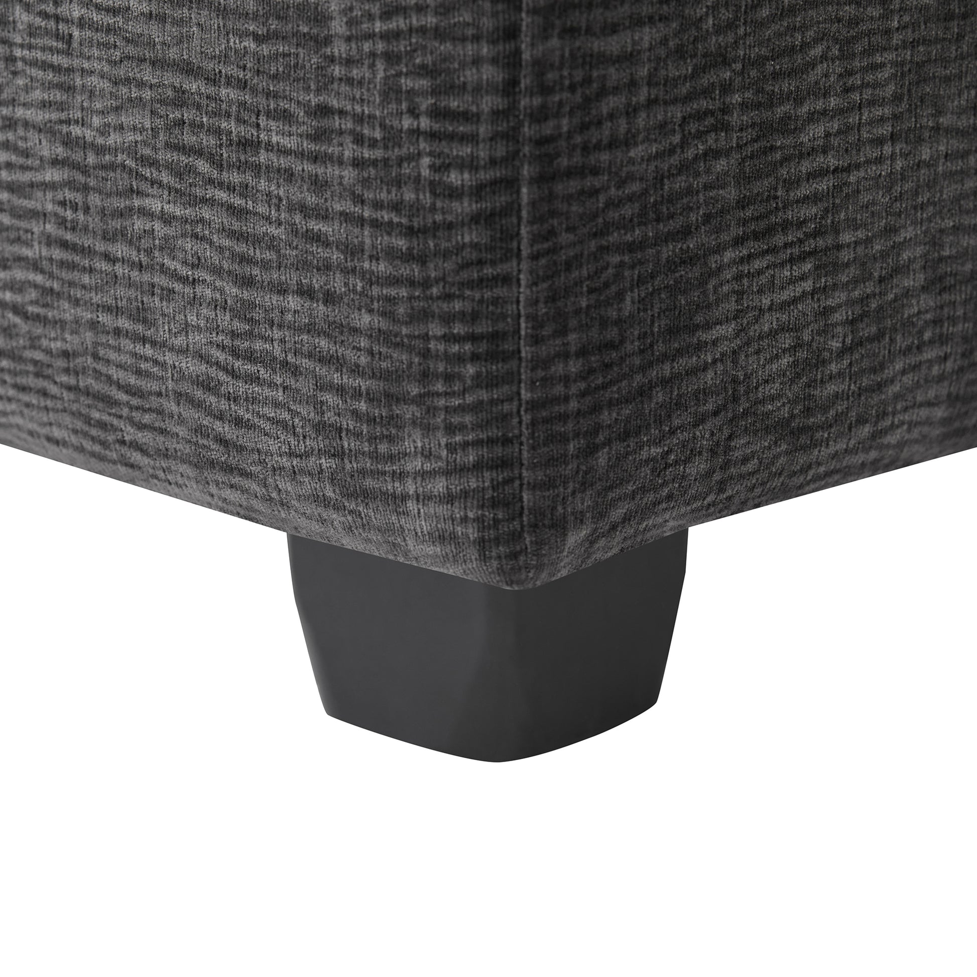 30*26" Single Seat Module For Modular Sectional Sofa,Deep Seat,Chenille,2 Colors Dark Gray Chenille 1 Seat