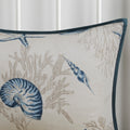 7 Piece Cotton Sateen Comforter Set Blue Queen Queen Blue Cotton
