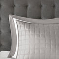 8 Piece Comforter And Quilt Set Collection Grey Full Queen Full Grey Polyester