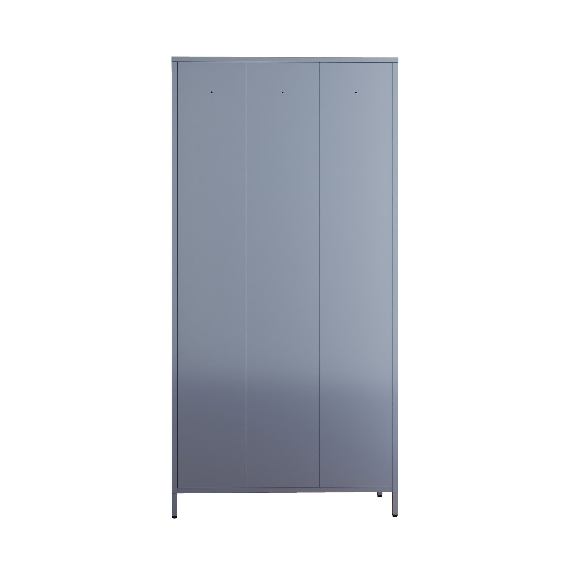 9 Door 72"H Metal Lockers With Lock For Employees,School,Office,Gym,Bedroom,Storage Locker Cabinet,Gray,Assembly Required Gray Gym Modern Metal Metal