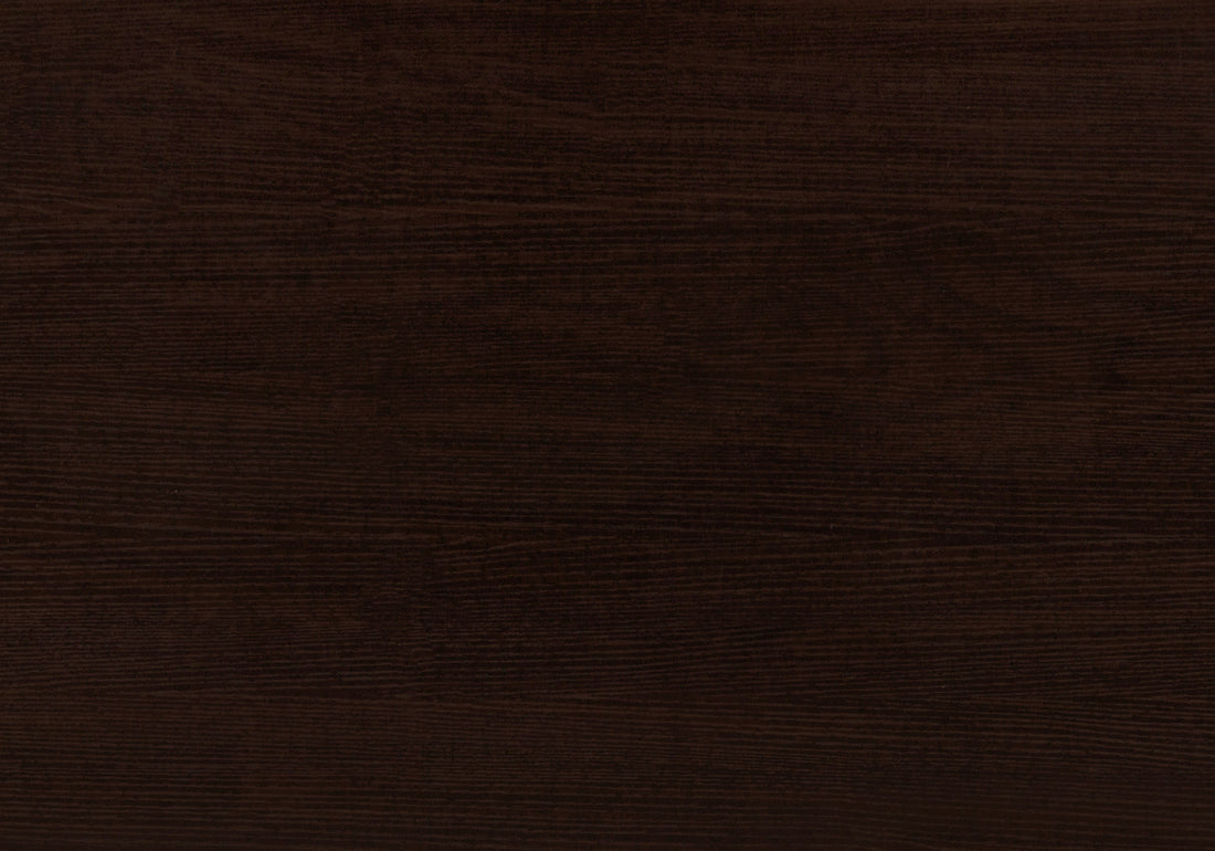 Computer Desk, Home Office, Corner, L Shape, Work, Laptop, Brown Laminate, Grey Metal, Contemporary, Modern Espresso Mdf
