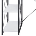 Amiel All Purpose White Finish Writing Desk White Synthetic Wood
