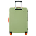 Hardshell Luggage Sets 3 Pcs Contrast Color Suitcase With Spinner Wheels And Tsa Lock 20